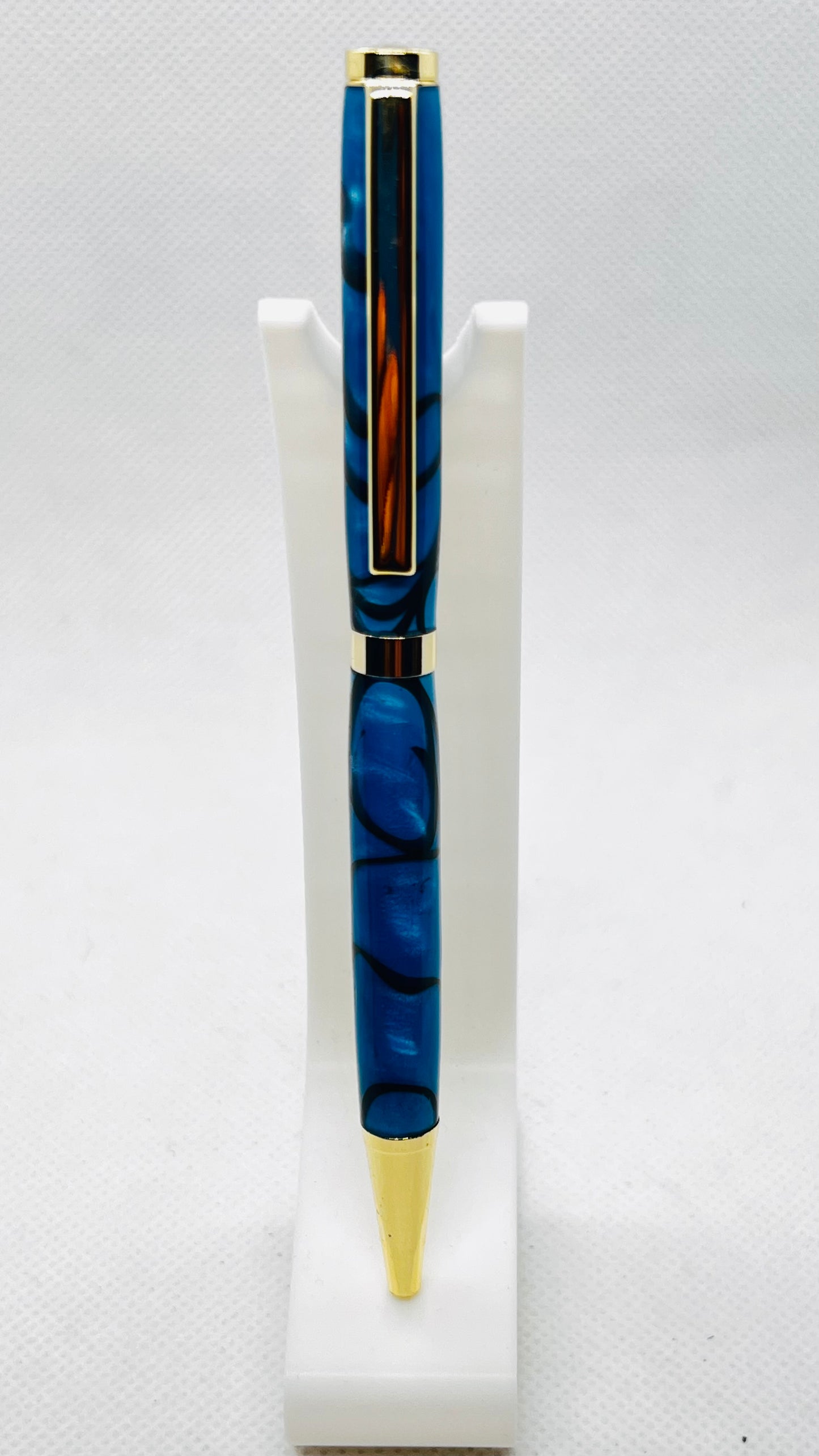 Blue Acrylic Pen