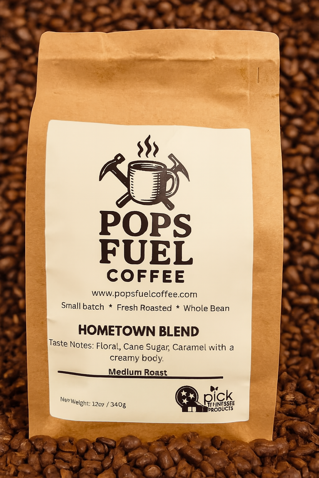 Pops Fuel Coffee Hometown Blend
