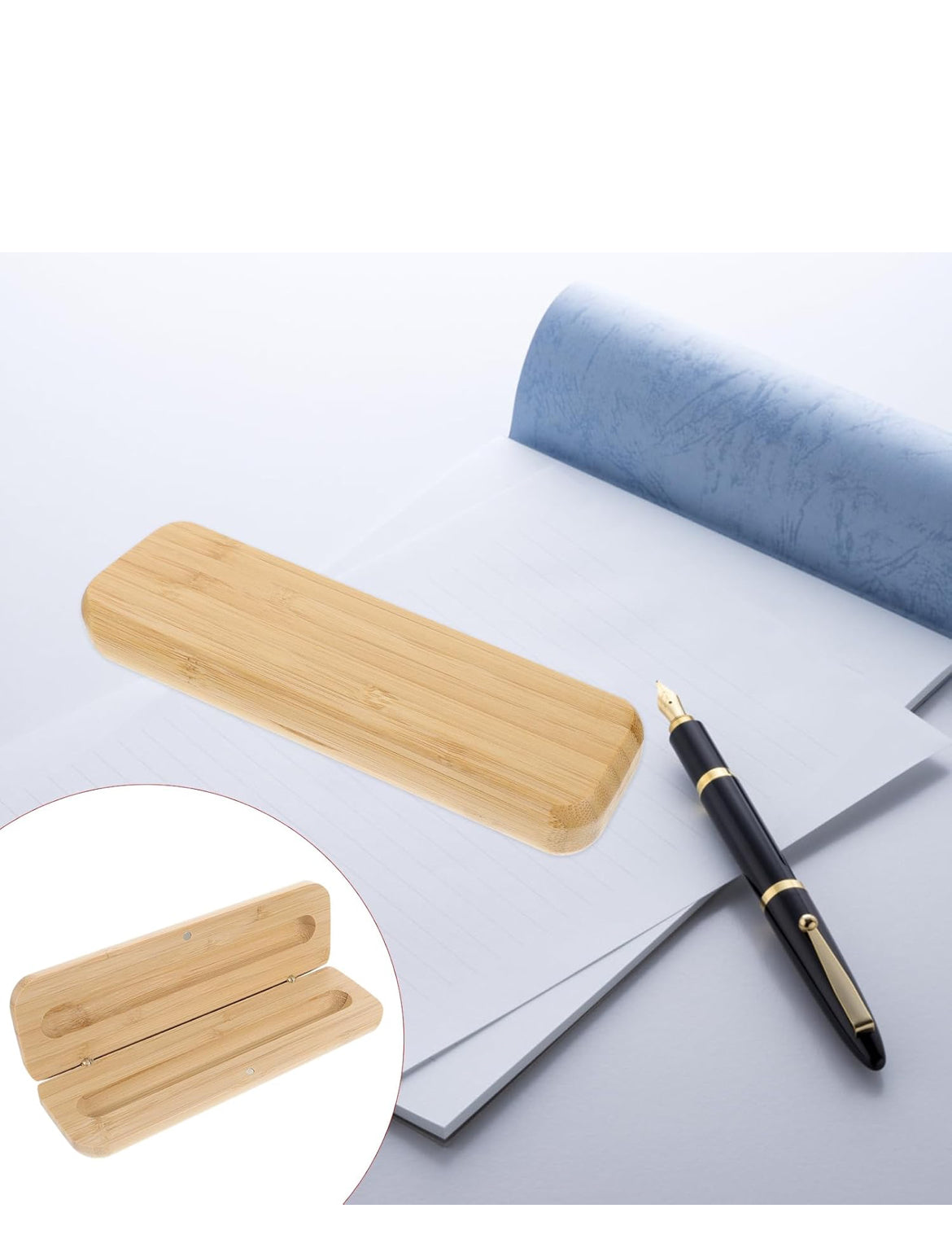 Wooden case for pens
