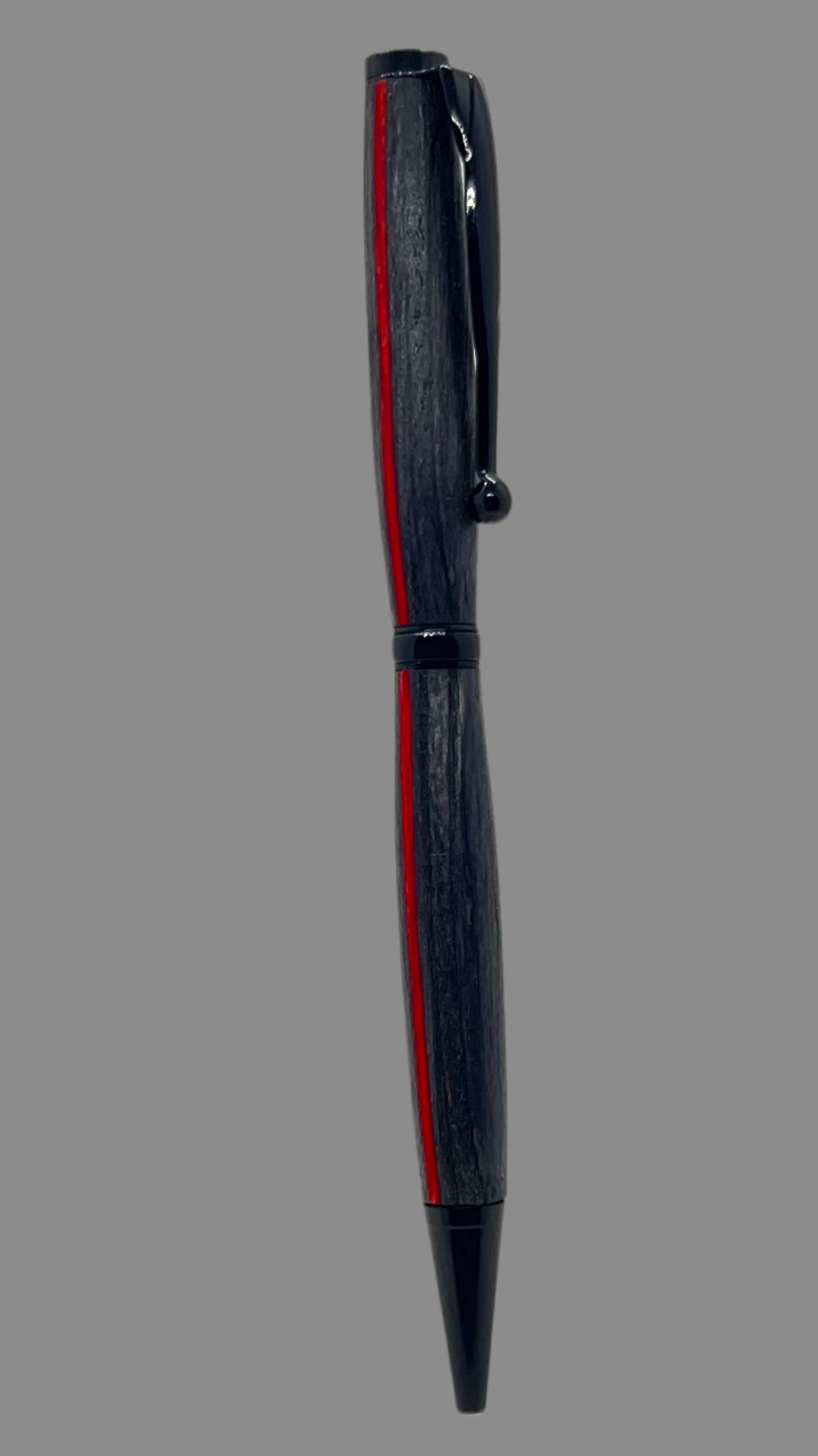 Thin Redline Firefighter Pen
