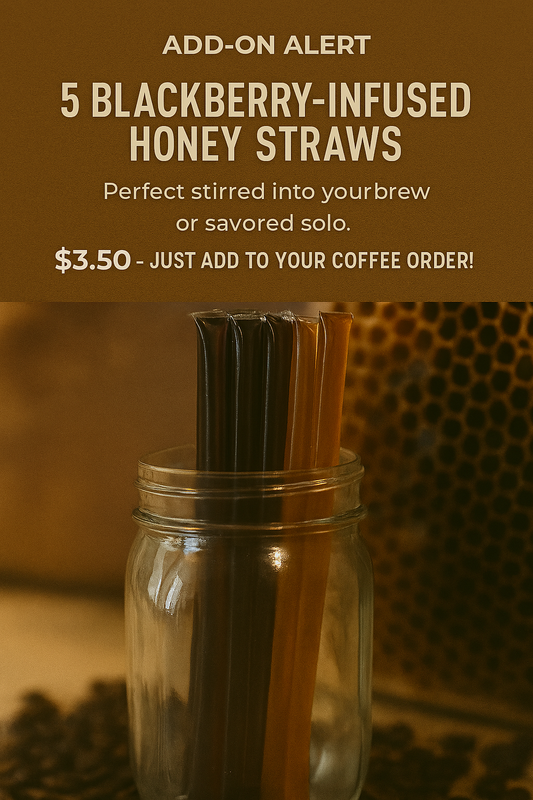 Honey straws 5 for $3.50